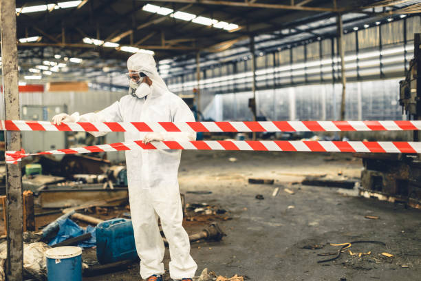 Professional Odor Removal technician working in Ledgewood, NJ